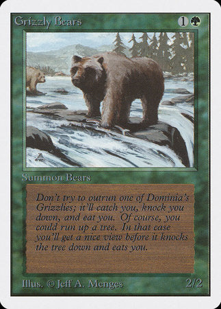 Grizzly Bears [Unlimited Edition] | Jack's On Queen