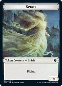 Spirit // Insect (013) Double-sided Token [Commander 2020 Tokens] | Jack's On Queen