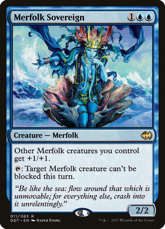 Merfolk Sovereign [Duel Decks: Merfolk vs. Goblins] | Jack's On Queen