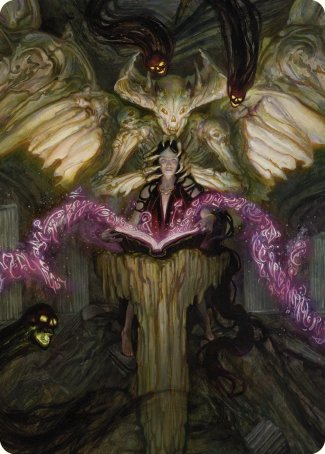 Demonic Tutor Art Card [Commander Masters Art Series] | Jack's On Queen