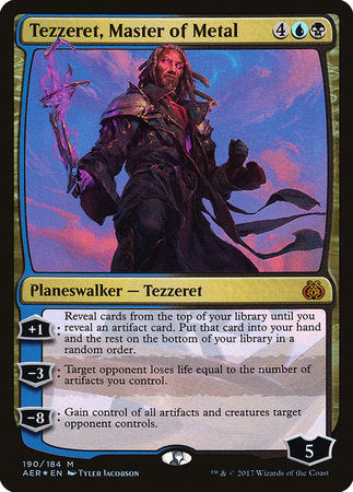Tezzeret, Master of Metal [Aether Revolt] | Jack's On Queen