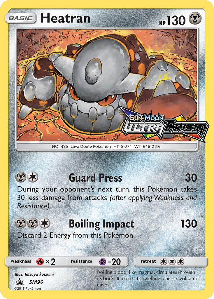 Heatran (SM96) [Sun & Moon: Black Star Promos] | Jack's On Queen