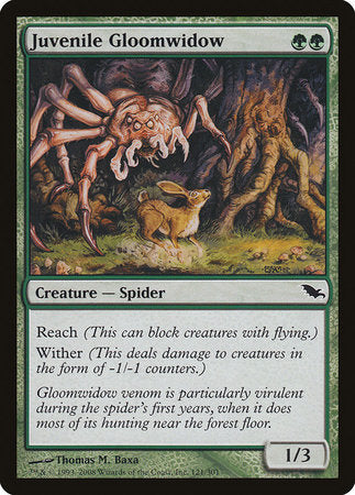 Juvenile Gloomwidow [Shadowmoor] | Jack's On Queen