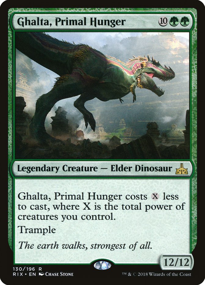 Ghalta, Primal Hunger [Rivals of Ixalan] | Jack's On Queen