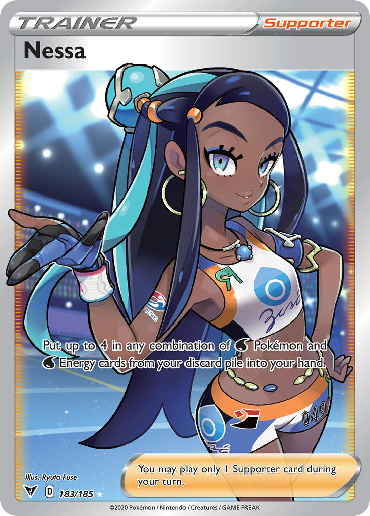 Nessa (183/185) [Sword & Shield: Vivid Voltage] | Jack's On Queen