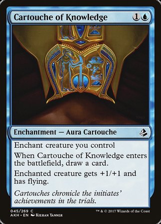 Cartouche of Knowledge [Amonkhet] | Jack's On Queen