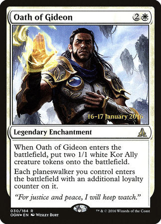Oath of Gideon [Oath of the Gatewatch Promos] | Jack's On Queen