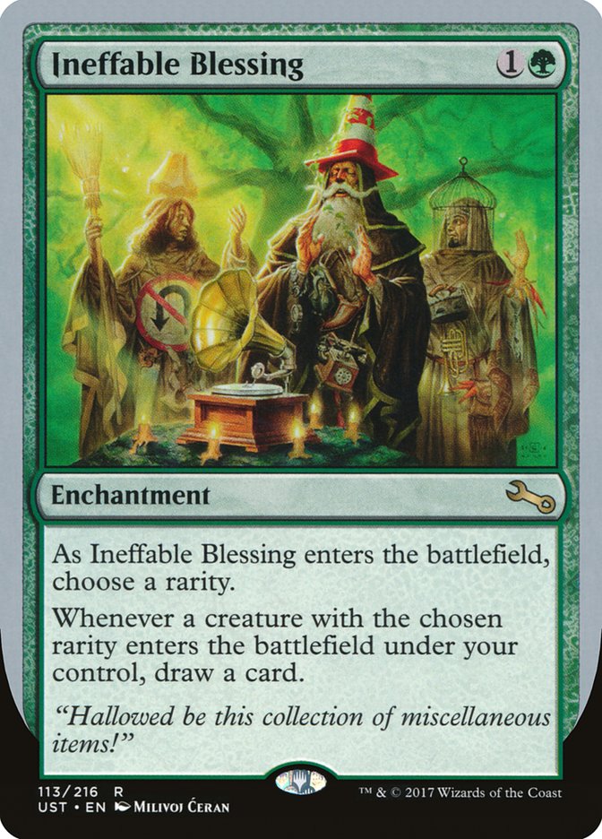 Ineffable Blessing ("choose a rarity") [Unstable] | Jack's On Queen