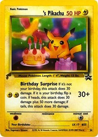 Pikachu (24) (Birthday) [Pikachu World Collection Promos] | Jack's On Queen