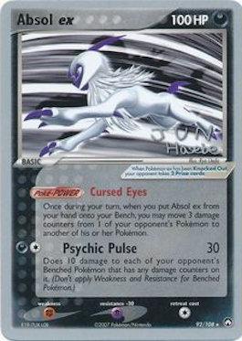 Absol ex (92/108) (Flyvees - Jun Hasebe) [World Championships 2007] | Jack's On Queen