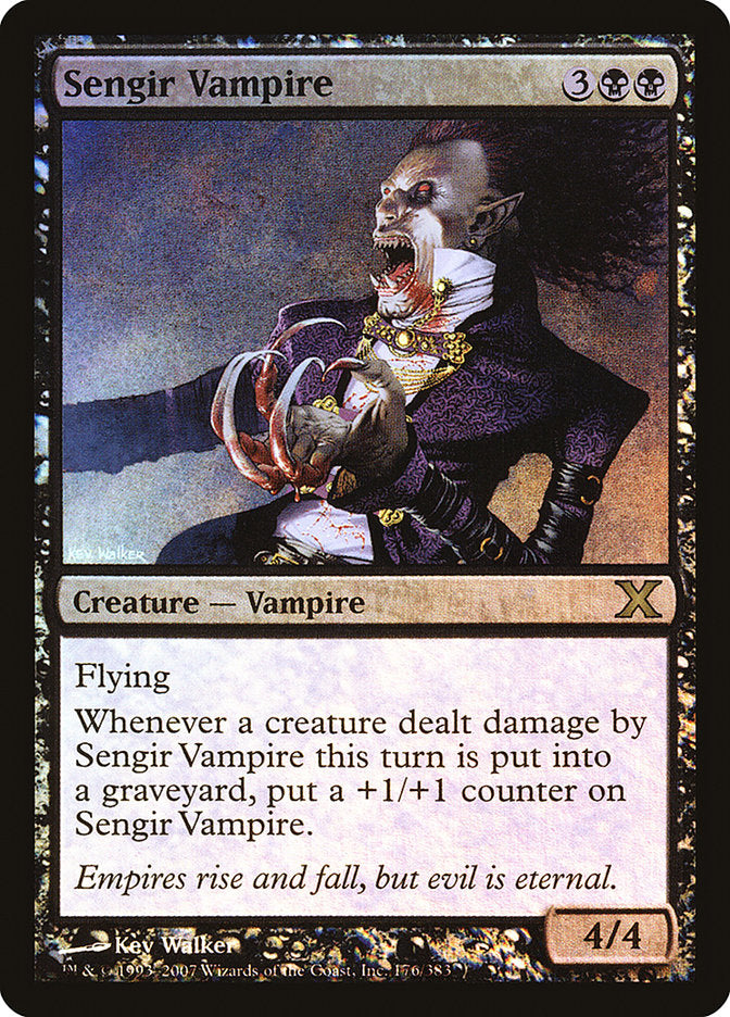 Sengir Vampire (Premium Foil) [Tenth Edition] | Jack's On Queen