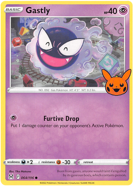 Gastly (064/196) [Trick or Trade 2023] | Jack's On Queen