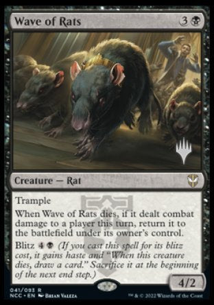 Wave of Rats (Promo Pack) [Streets of New Capenna Commander Promos] | Jack's On Queen