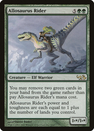 Allosaurus Rider [Duel Decks: Elves vs. Goblins] | Jack's On Queen