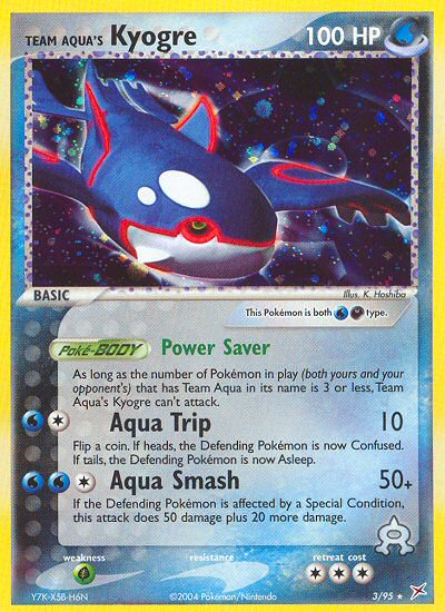 Team Aqua's Kyogre (3/95) [EX: Team Magma vs Team Aqua] | Jack's On Queen