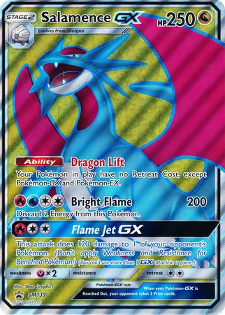 Salamence GX (SM139) (Jumbo Card) [Sun & Moon: Black Star Promos] | Jack's On Queen