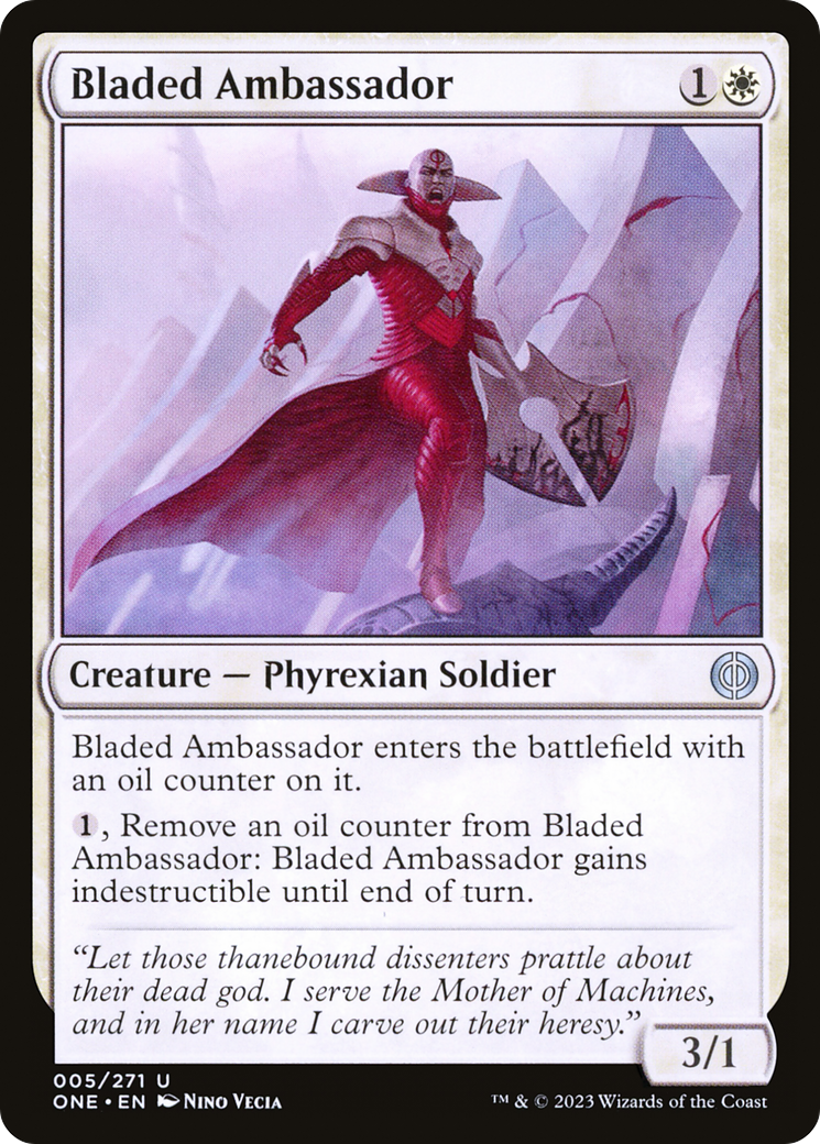 Bladed Ambassador [Phyrexia: All Will Be One] | Jack's On Queen