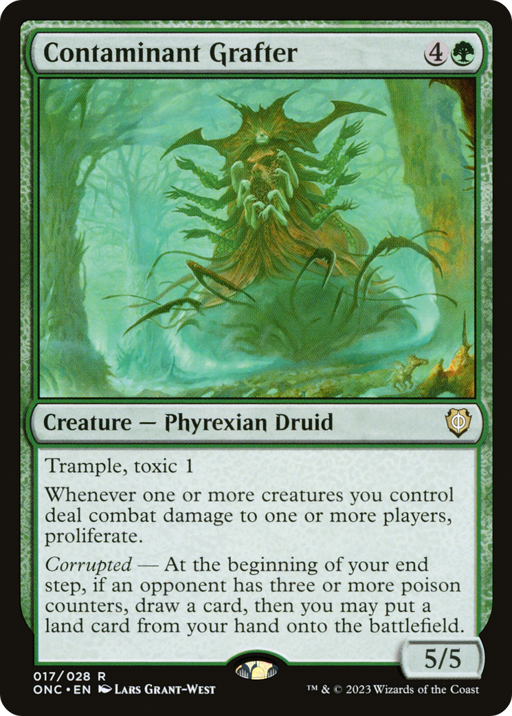 Contaminant Grafter [Phyrexia: All Will Be One Commander] | Jack's On Queen