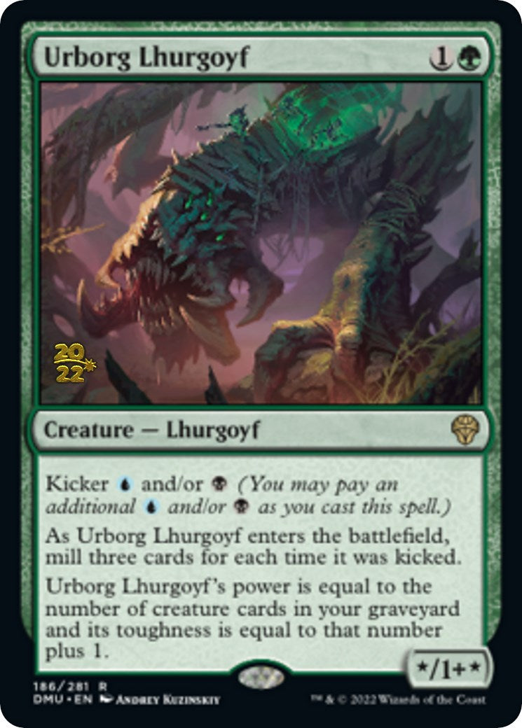 Urborg Lhurgoyf [Dominaria United Prerelease Promos] | Jack's On Queen