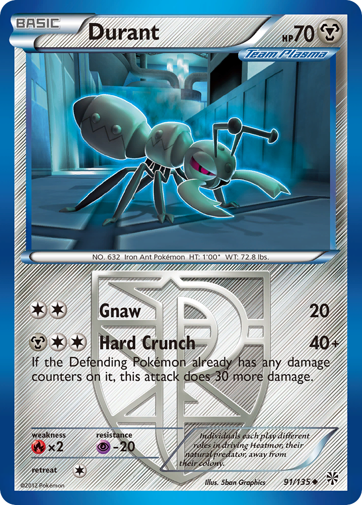 Durant (91/135) [Black & White: Plasma Storm] | Jack's On Queen