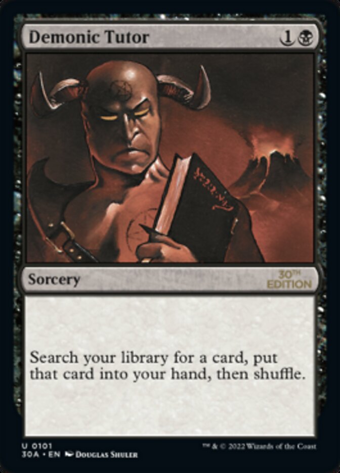 Demonic Tutor [30th Anniversary Edition] | Jack's On Queen