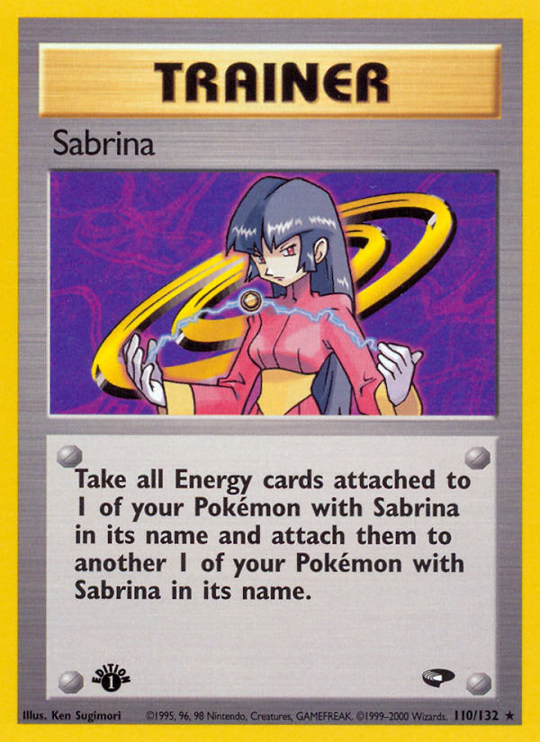 Sabrina (110/132) [Gym Challenge 1st Edition] | Jack's On Queen