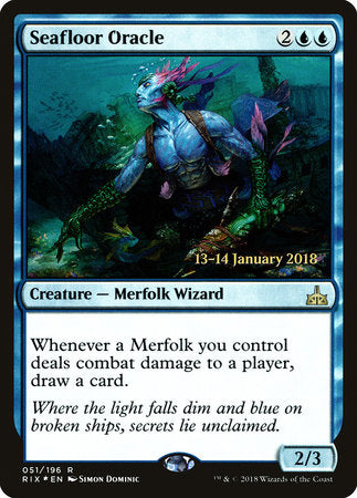 Seafloor Oracle [Rivals of Ixalan Promos] | Jack's On Queen