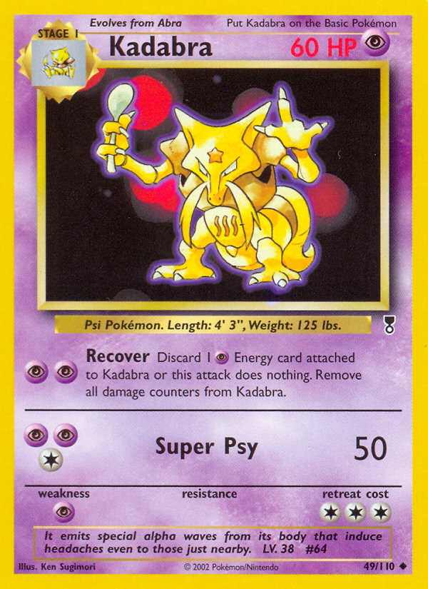 Kadabra (49/110) [Legendary Collection] | Jack's On Queen