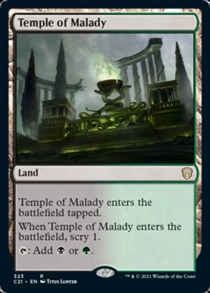 Temple of Malady [Commander 2021] | Jack's On Queen