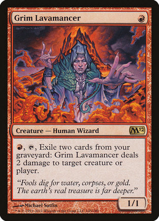 Grim Lavamancer [Magic 2012] | Jack's On Queen