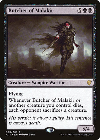 Butcher of Malakir [Commander 2017] | Jack's On Queen