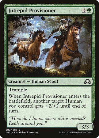 Intrepid Provisioner [Shadows over Innistrad] | Jack's On Queen