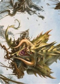 Canopy Baloth Art Card [Zendikar Rising Art Series] | Jack's On Queen