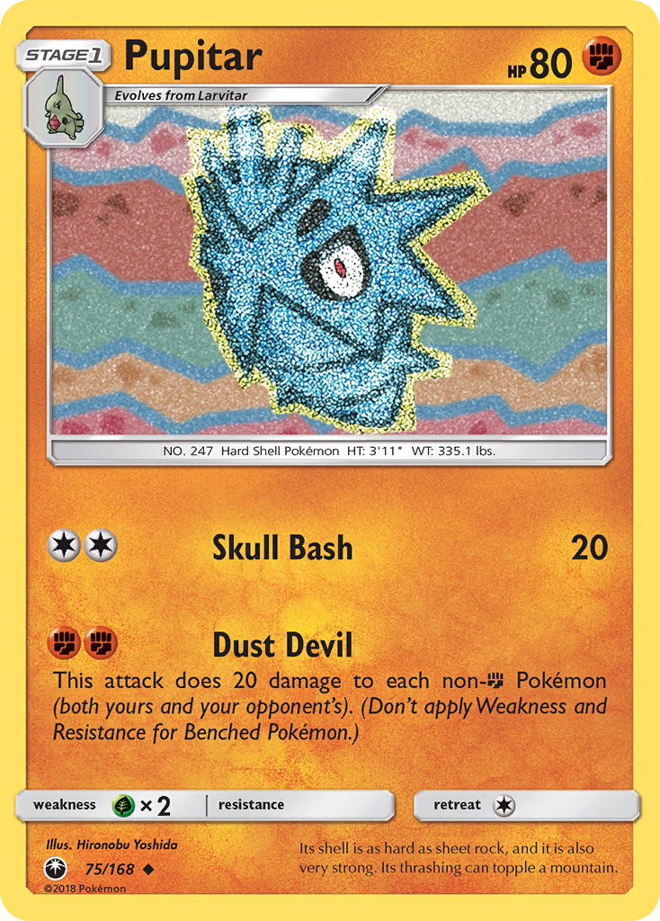 Pupitar (75/168) [Sun & Moon: Celestial Storm] | Jack's On Queen