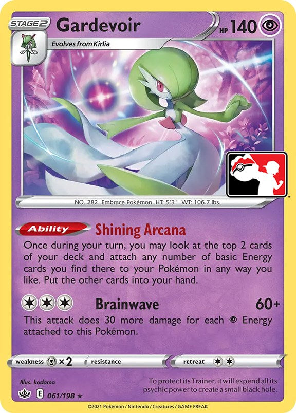 Gardevoir (061/198) [Prize Pack Series One] | Jack's On Queen