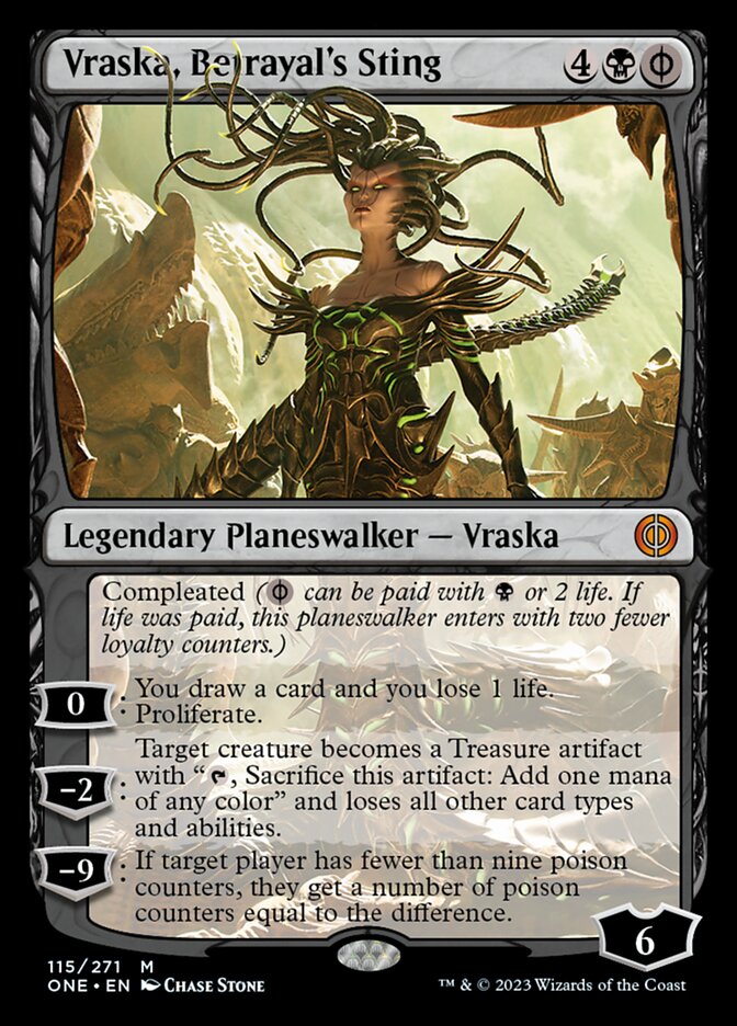 Vraska, Betrayal's Sting [Phyrexia: All Will Be One] | Jack's On Queen