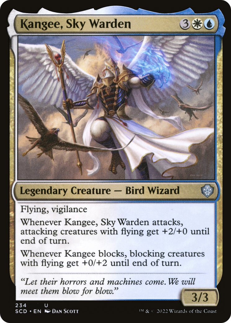 Kangee, Sky Warden [Starter Commander Decks] | Jack's On Queen