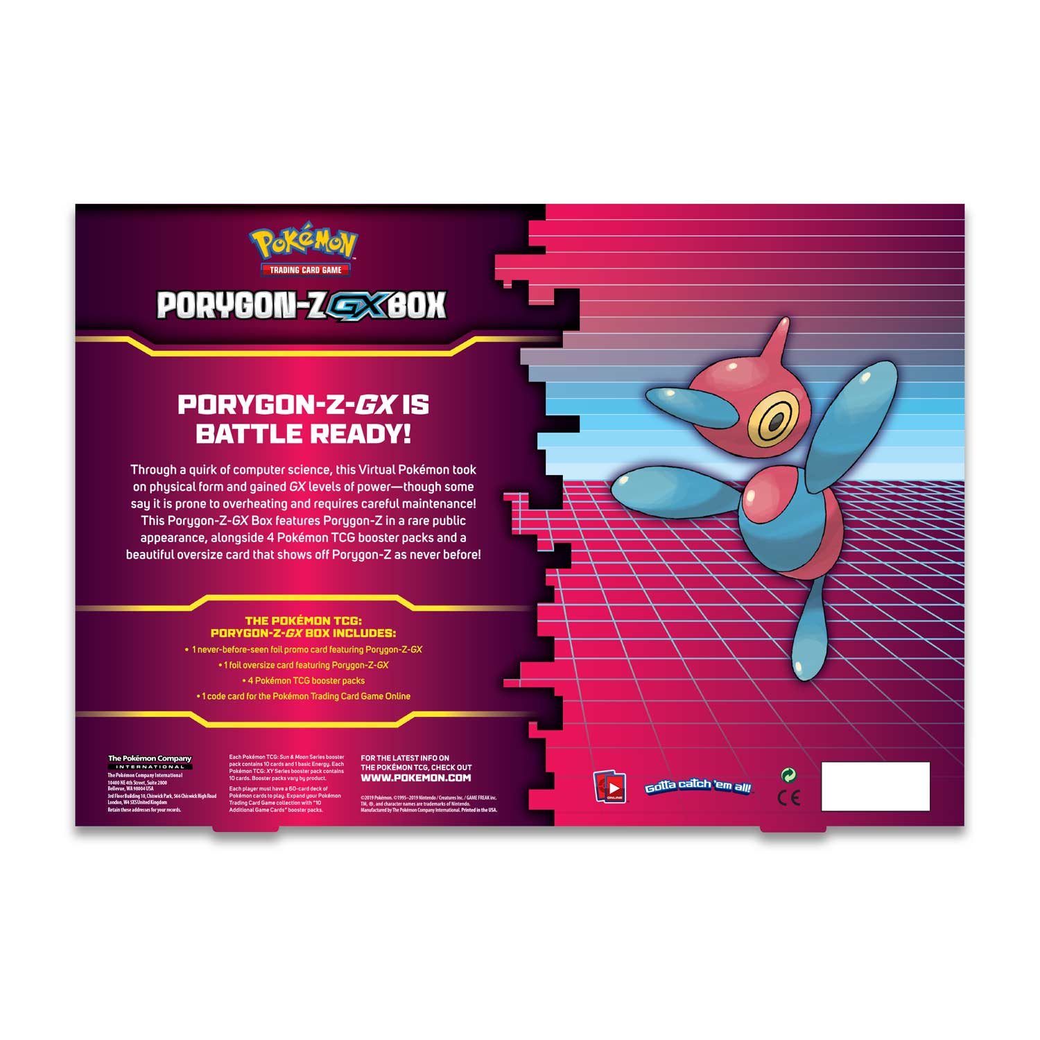 Sun & Moon: Unified Minds - Porygon-Z GX Box | Jack's On Queen