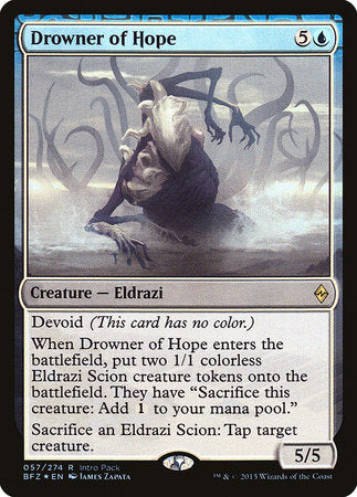 Drowner of Hope [Battle for Zendikar Promos] | Jack's On Queen