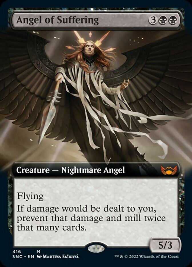 Angel of Suffering (Extended Art) [Streets of New Capenna] | Jack's On Queen