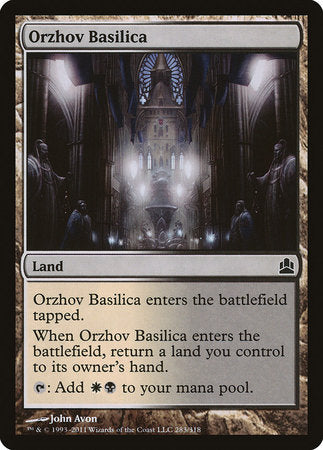 Orzhov Basilica [Commander 2011] | Jack's On Queen