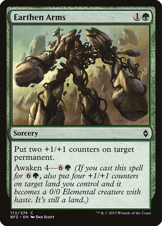 Earthen Arms [Battle for Zendikar] | Jack's On Queen
