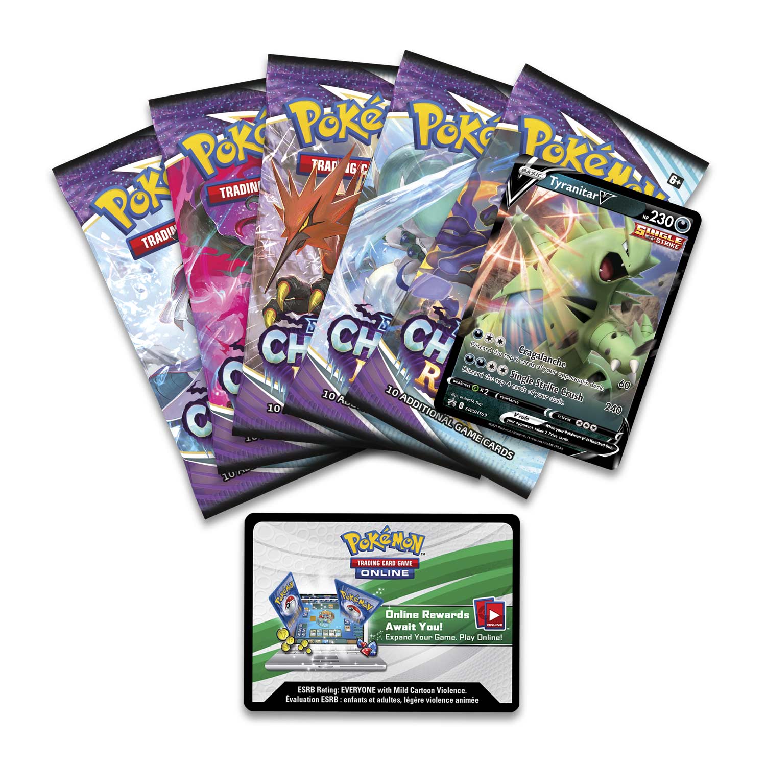 Sword & Shield: Battle Styles - V Strikers Tin (Tyranitar V) | Jack's On Queen