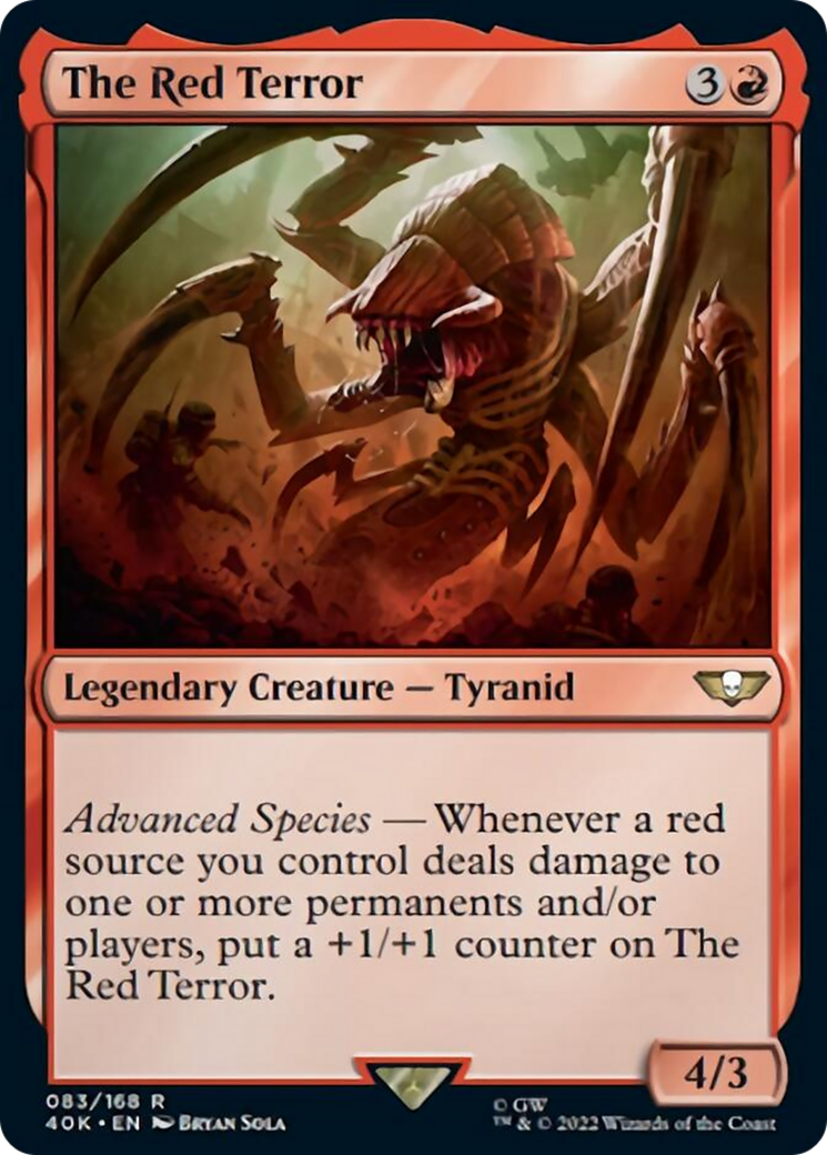 The Red Terror (Surge Foil) [Universes Beyond: Warhammer 40,000] | Jack's On Queen