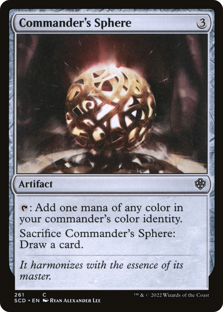 Commander's Sphere [Starter Commander Decks] | Jack's On Queen