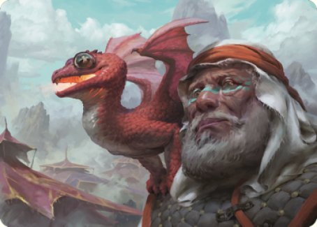 Dragon Whelp Art Card [Dominaria United Art Series] | Jack's On Queen