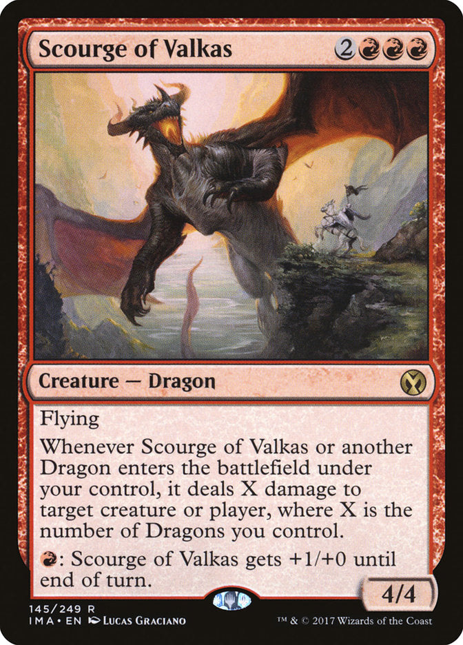 Scourge of Valkas [Iconic Masters] | Jack's On Queen