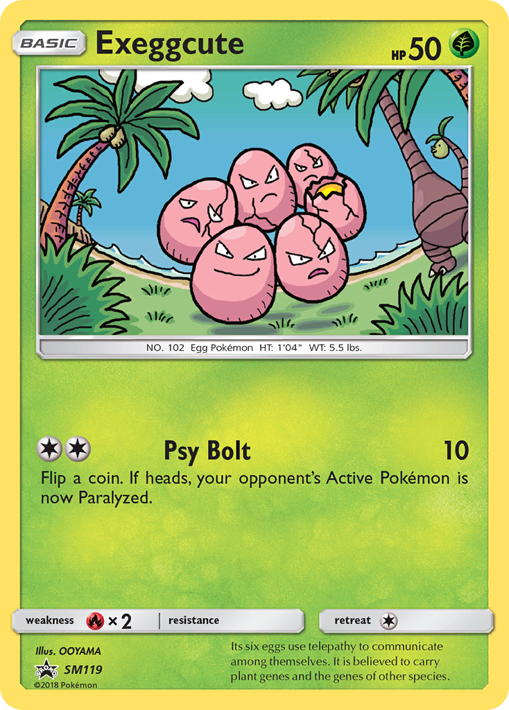 Exeggcute (SM119) [Sun & Moon: Black Star Promos] | Jack's On Queen