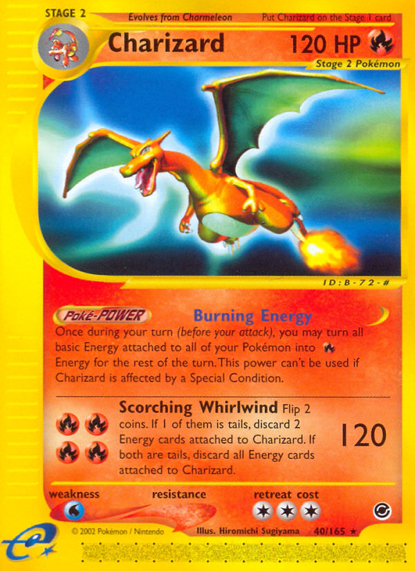 Charizard (40/165) [Expedition: Base Set] | Jack's On Queen