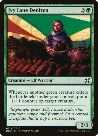 Ivy Lane Denizen [Duel Decks: Elves vs. Inventors] | Jack's On Queen